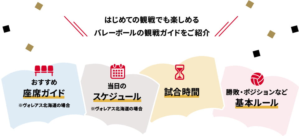 はじめての観戦でも楽しめる バレーボールの観戦ガイドをご紹介