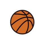 バスケットボールのアイコン