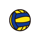 バレーボールのアイコン